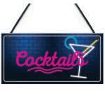 FP - 200X100 - Cocktails Neon Effect