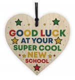 WOODEN HEART - 100mm - New School Cool Stars