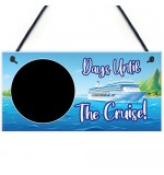 FP - 200X100 - Countdown Days Until The Cruise Sea Blue