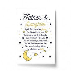 A4 Print - Father Daughter Be There