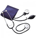 Sphygmomanometer + Stethoscope Blood Pressure Monitor Blue