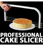 Professional Cake Slicer - Three Cutting Wires