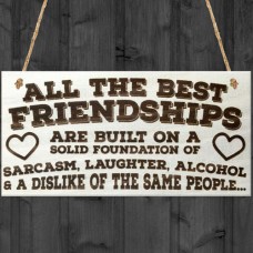 WOODEN PLAQUE - 200x100 - Best Friendships Foundation