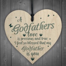 WOODEN HEART - 100mm - Godfathers Love